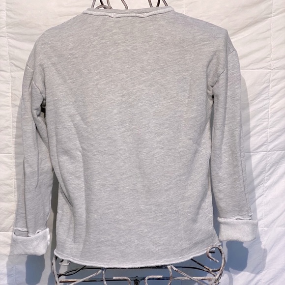 Michael Stars modern lounge terry sweatshirt - Picture 6 of 9